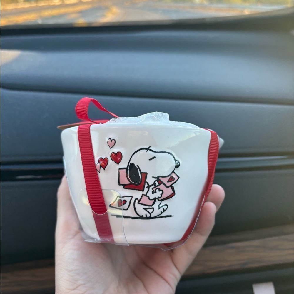 Rae Dunn snoopy valentines measuring cups